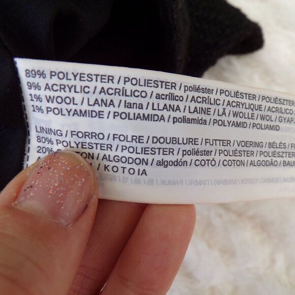 NWT MNG wool blend tweed skirt M - Picture 8 of 8